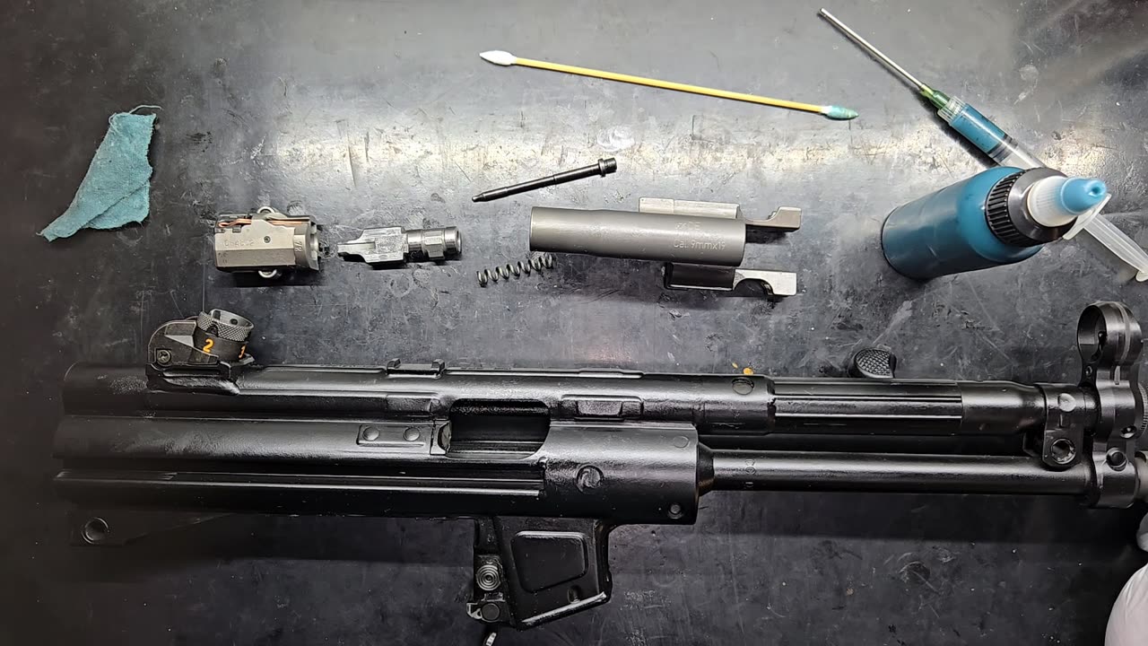 MP5 lubracation with grease