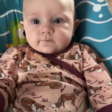 too energetic to sit still! baby kayla’s playful day