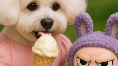 Labubu + dog =?