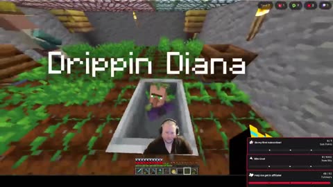 Drippin Diana arrives