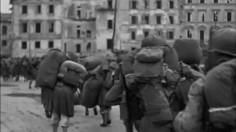 ARRIVAL OF US 92ND D... - ARRIVAL OF US 92ND DIVISION AND BRAZILIAN AIR FORCE TROOPS, - 111-adc-2452