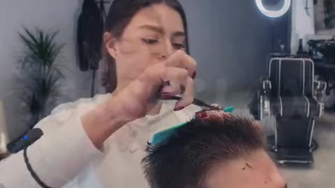 Haircut role play to calm your busy mind Feel and relax asmr relax