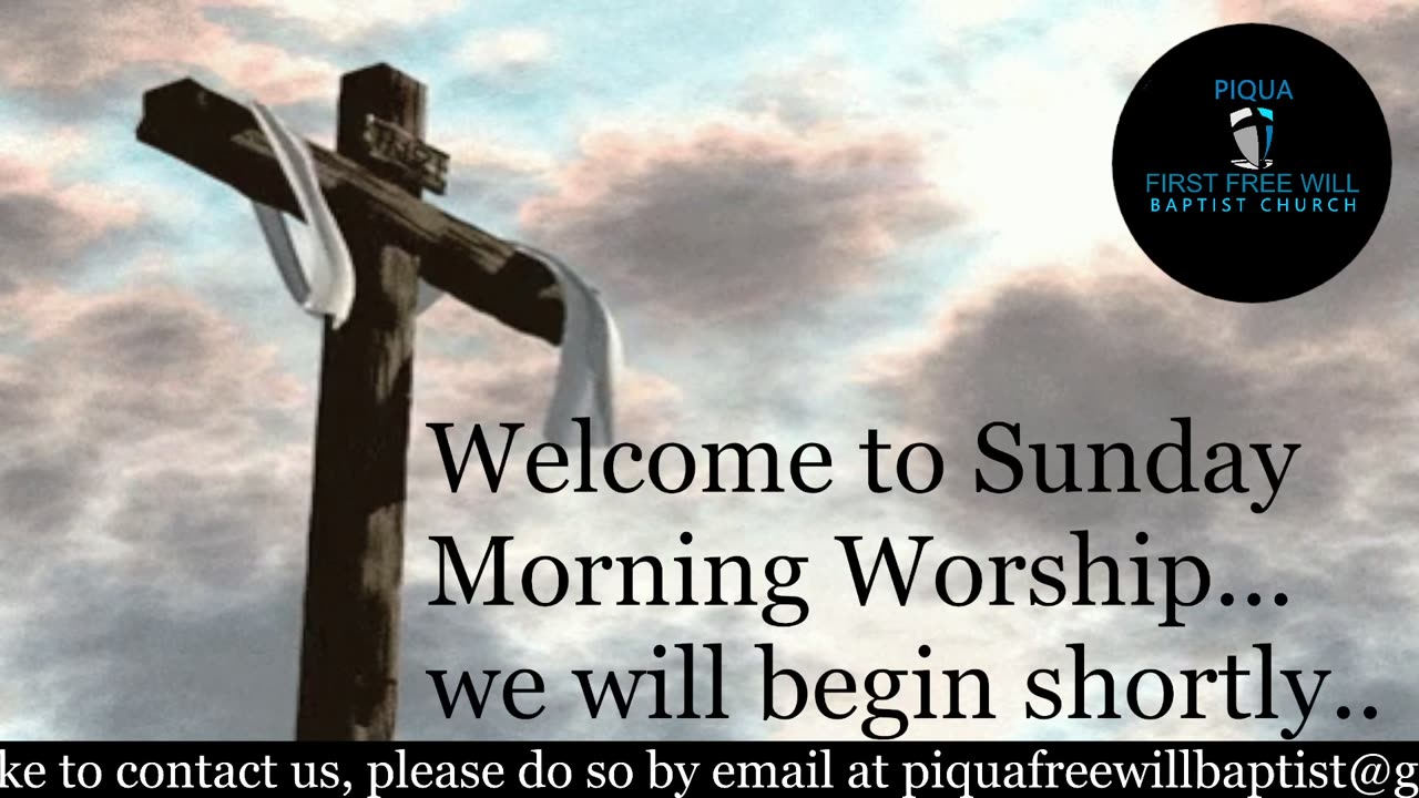 Sunday Morning Worship Service for December 3, 2025.