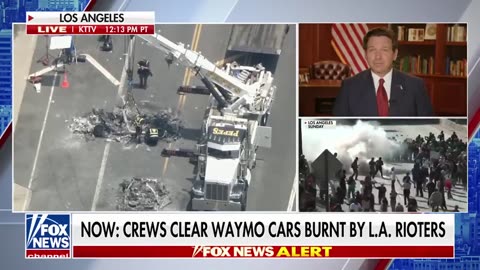 Gov. Ron DeSantis on Trump's handling of the California riots