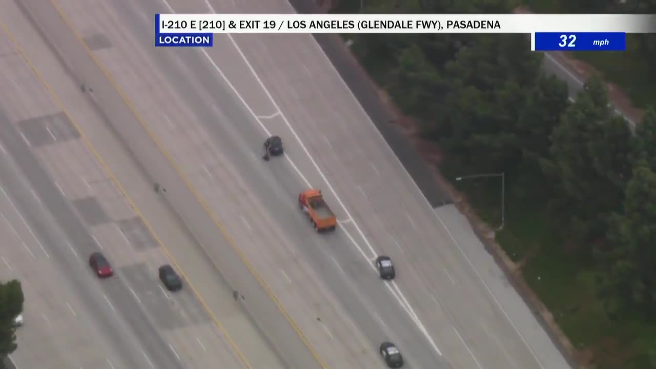 Driver killed after crashing vehicle during high-speed police pursuit in Los Angeles County