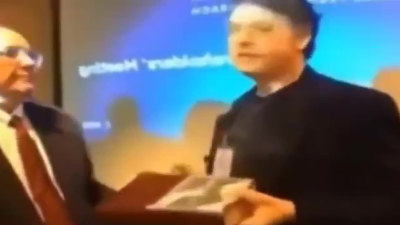 Neil Armstrong is asked to swear on Bible he walked on the moon (2010)