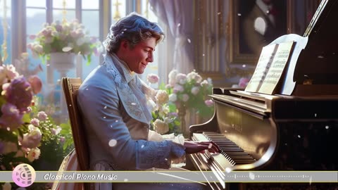 Best classical music, Romantic piano melodies that touch the heart: Beethoven, Mozart, Chopin, Bach