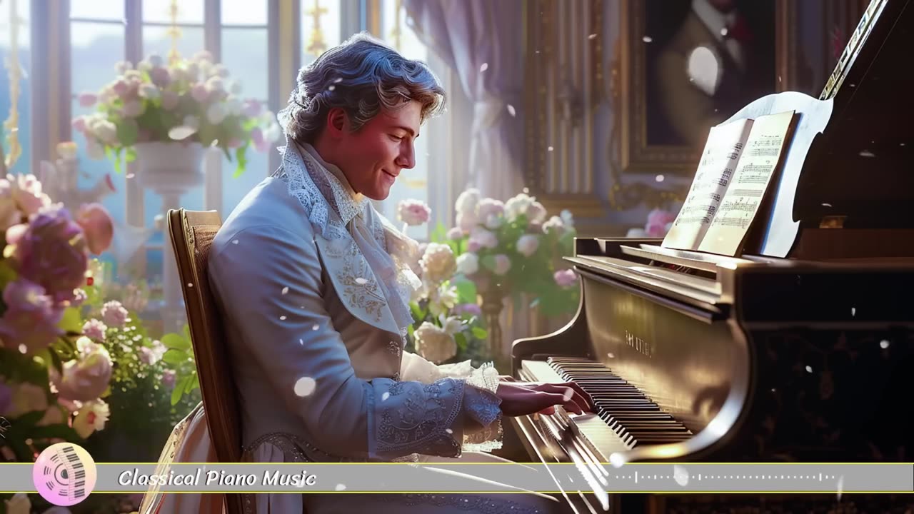 Best classical music, Romantic piano melodies that touch the heart: Beethoven, Mozart, Chopin, Bach