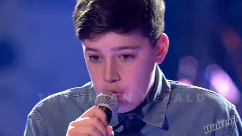 The Voice Kids finalist delivers breathtaking "Arcade" performance