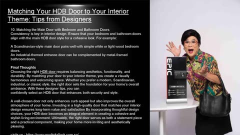 Matching Your HDB Door to Your Interior Theme: Tips from Designers