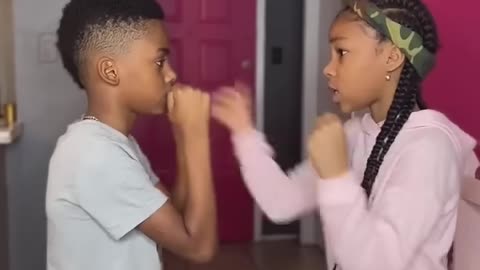 💥 Self-Defense Lesson Gone Wrong! 🤣 Brother Knocks Me Down!