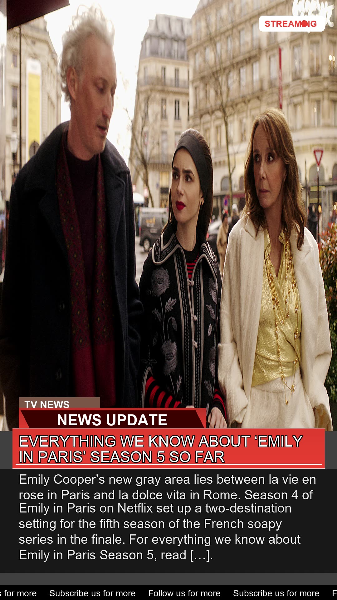 Everything We Know About Emily in Paris Season