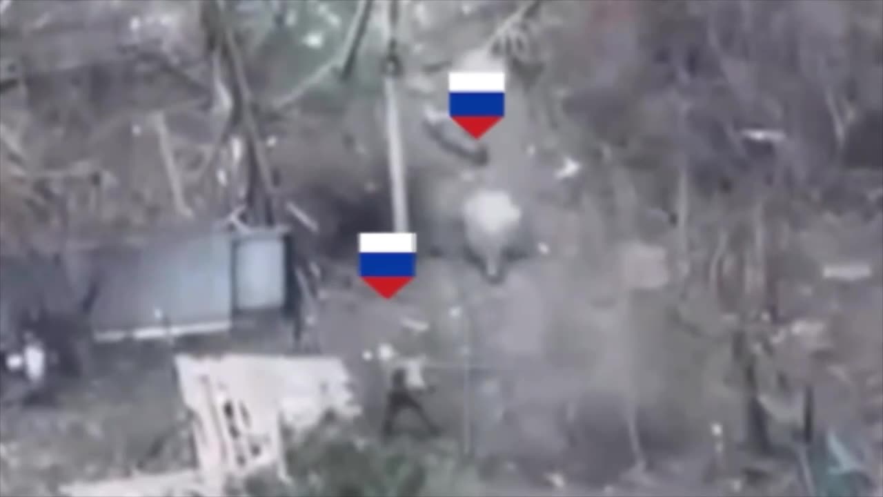 Russian Soldiers Show Up to the Wrong BBQ