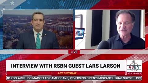 WATCH: RSBN Interviews Conservative Talk Radio Show Host Lars Larson - 6/13/25