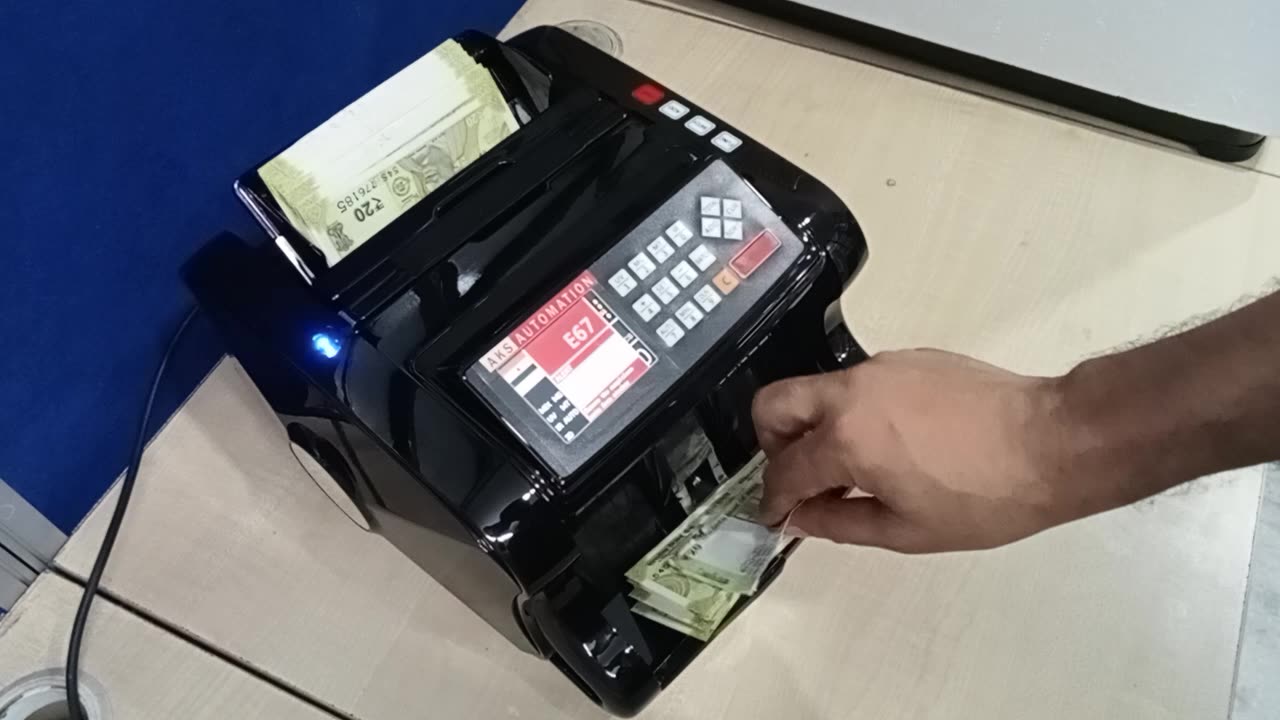Note Counting Machine Supplier Bhiwani - AKS Automation | Best Dealers & Brands 2025