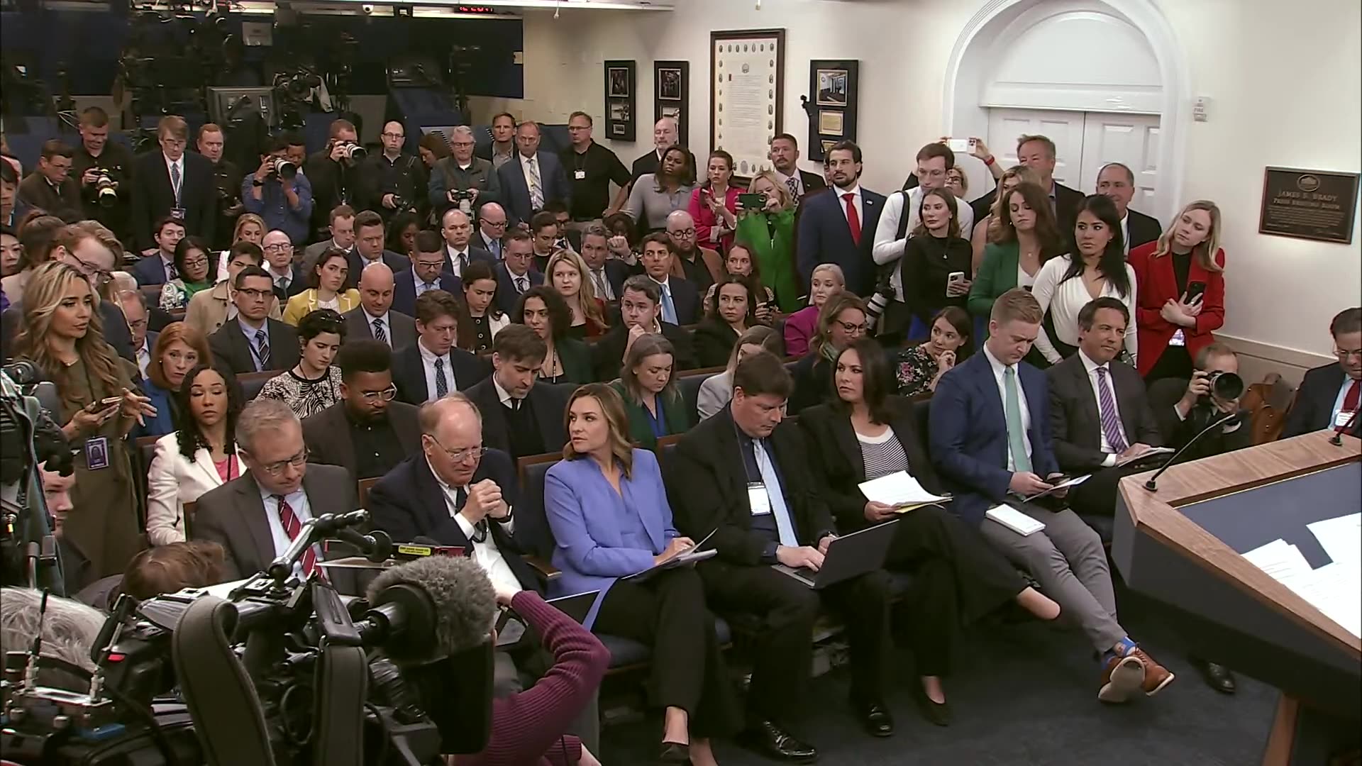 Press Secretary Karoline Leavitt Briefs Members of the Media, Apr. 1, 2025
