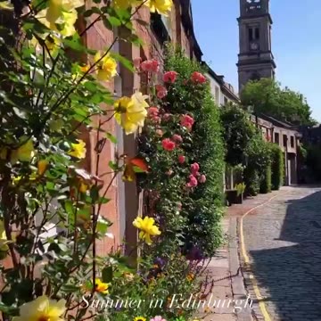 Circus Lane, Edinburgh, Scotland