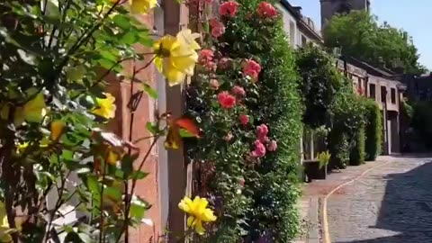 Circus Lane, Edinburgh, Scotland