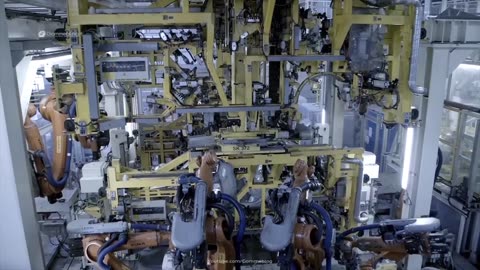 Process of Mass Production Skoda Octavia 2024 by CNC Technology