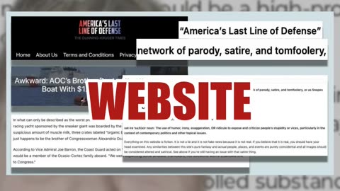 Fact Check: AOC's Brother Was NOT Caught With Fentanyl on a Boat -- Story Started as Satire
