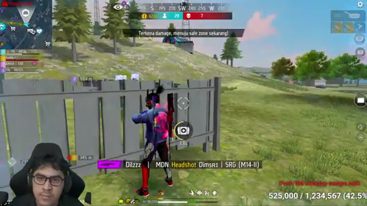 The fun of playing Garena Free Fire Ep103
