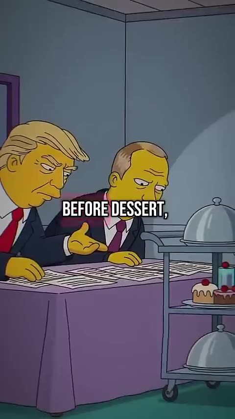 Trump - The Simpsons predicted 2025