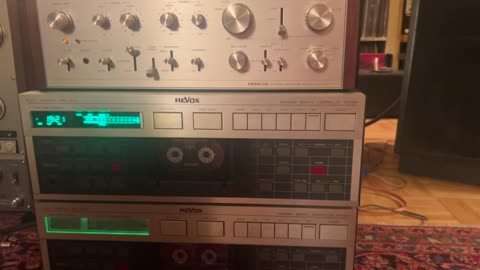 Revox B215 with new display