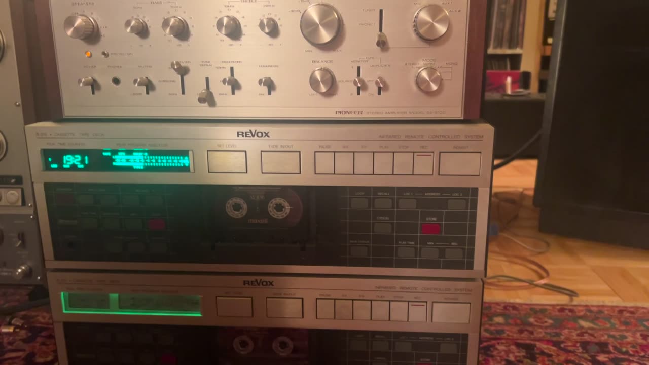 Revox B215 with new display