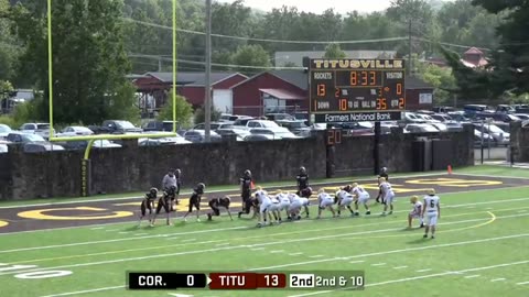 AUGUST 24 2024 PIAA D-10 JV FOOTBALL CORRY BEAVERS AT TITUSVILLE ROCKETS