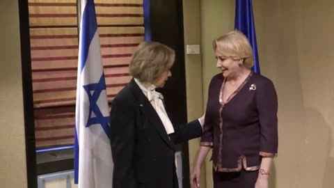 Ierusalim - Intrevederea PM V. Dancila cu ambasadorul Colette Avital.