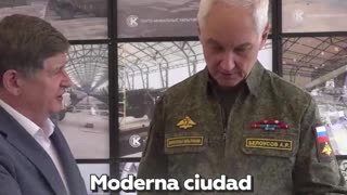 El Ministro de Defensa de Rusia visita innovadoras construcciones modulares para el Ejército