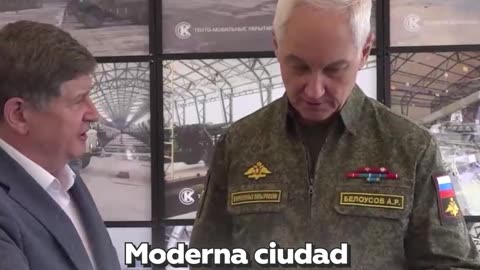 El Ministro de Defensa de Rusia visita innovadoras construcciones modulares para el Ejército
