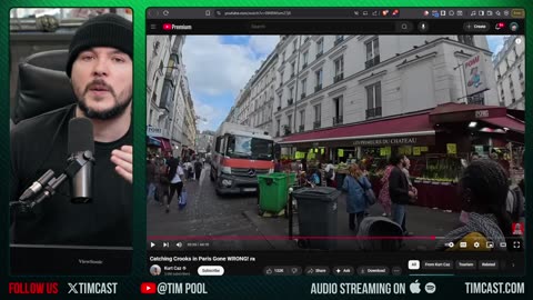 Scammers Attack Youtubers, Catching Crooks in Paris Gone WRONG! 🇫🇷 | Tim Pool Reacts
