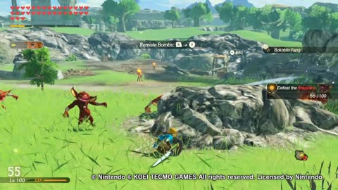 Hyrule Warriors Age Of Calamity Guerreros De Hyrule La Era De Calamidad Mastering Remote Bombs 2