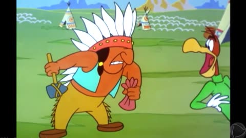 Woody Woodpecker: Indian Corn (spanking)