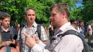 Speakers Corner - Bob Encourages a Christian Family From New Zealand