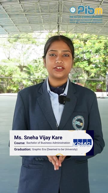 PIBM: Shaping Future Marketing Leaders - Sneha Kare | MBA & PGDM Placements