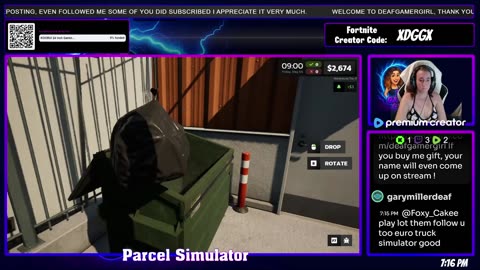 Day #23 - RCP ❤ Can I Deliver WITHOUT Crashing? Parcel Sim LIVE! ❤ !feature