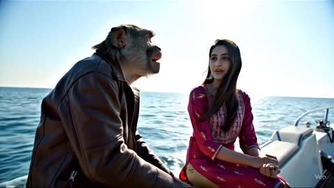 monkey girlfriend #ai #monkeyvideo #funny#comedy #viral #monkey #duet #edit#funnyanimals#freeaitools
