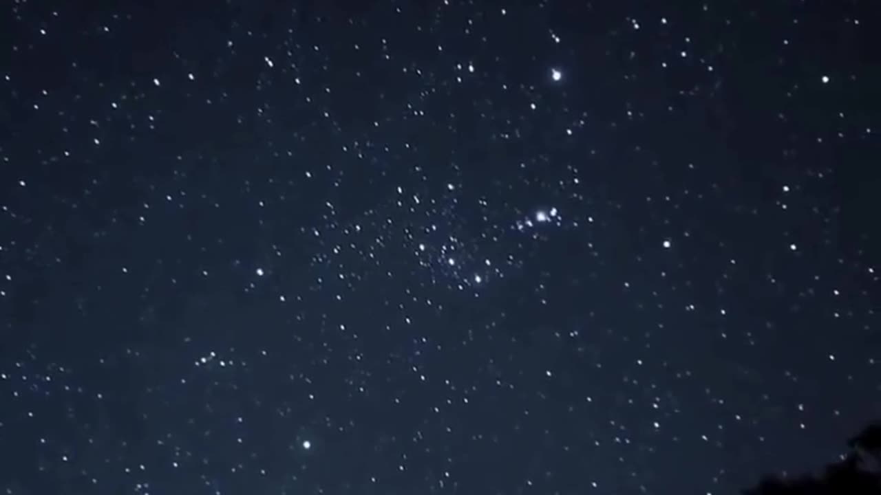 Under the Stars ✨🌙 | Peaceful Night Sky Full of Cosmic Wonder