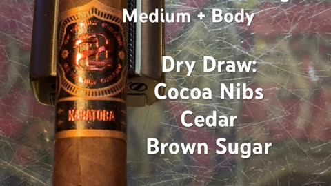 Karatoba (Ozgener Family Cigars) 5x52 Robusto #CigarOfTheDay #Short #Shorts #CigarReview