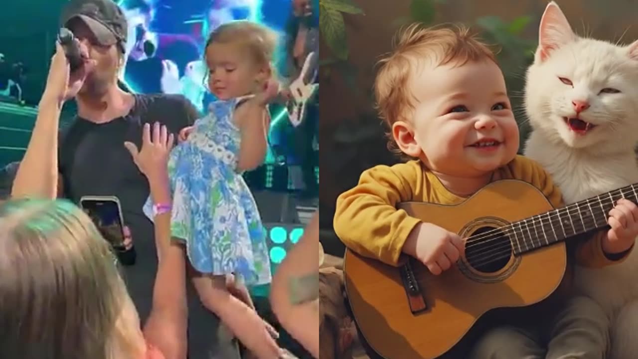 REACTION Enrique iglesias with little girl