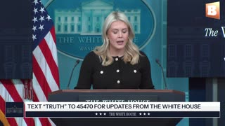 LIVE: Trump Press Secretary Karoline Leavitt Holds Press Conference at White House...