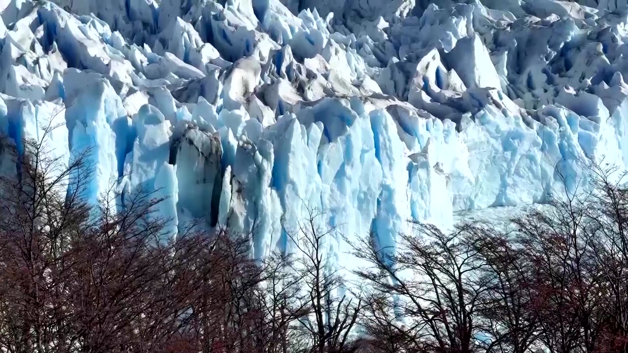 Huge ice falls at glacier in Argentina stir awe and concern