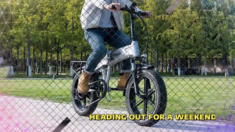 HITWAY BK36 Electric Bike 250W Motor Fat Tire 48V 10.4Ah Battery 20 * 4.0” Electric Bike