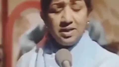 Indian legendary singer Lata Mangeshkar