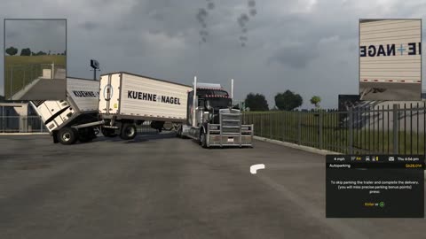 American Truck Simulator Double Trailer