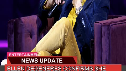 Ellen Degeneres Confirms She Moved to the UK Bec