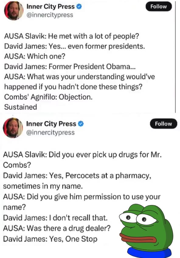 Obama CAUGHT in SECRET MEETINGS with Diddy’s DRUG RUNNER! 😱