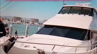 Individual crashes into restaurant